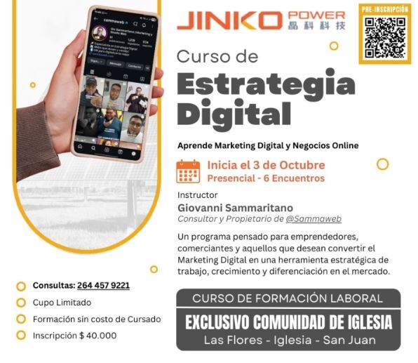 IGLESIA: Nueva oportunidad de formación para la comunidad en el Departamento