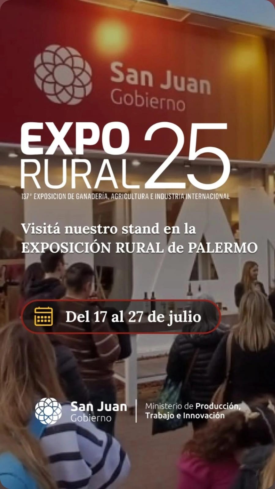 SAN JUAN EN LA EXPO RURAL de PALERMO 2025