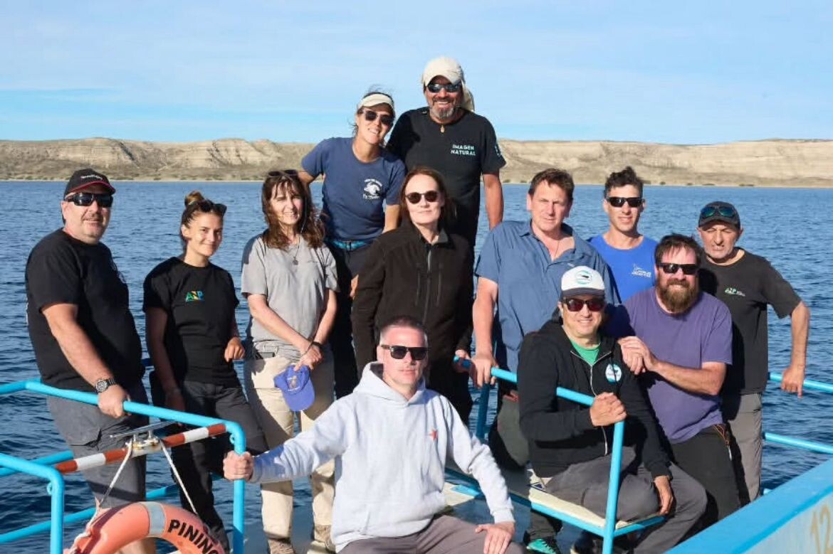 Especialistas realizan análisis del ecosistema marino del ANP Península Valdés