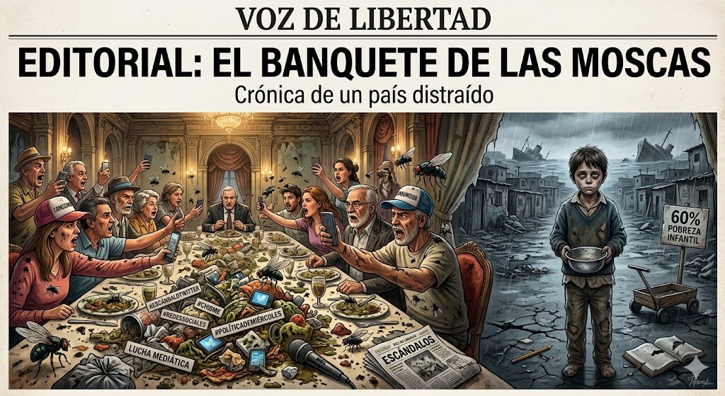 Editorial 30 de Mayo.jpg El banquete de las moscas, cronica de un pais distraido. Arme Argentinien…