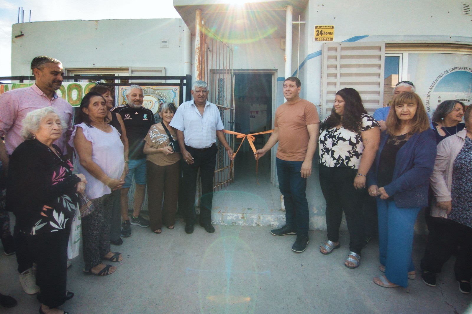 El Club de Amigos Adultos Mayores de Rawson inauguró su nuevo local