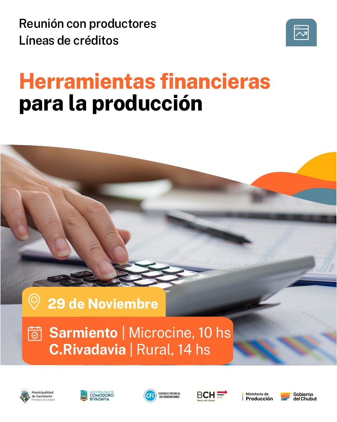 El Gobierno provincial presenta herramientas financieras para la producción