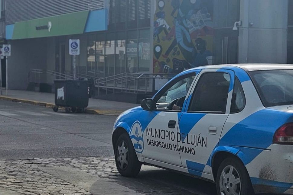 El Municipio de Luján asiste a personas sin hogar.