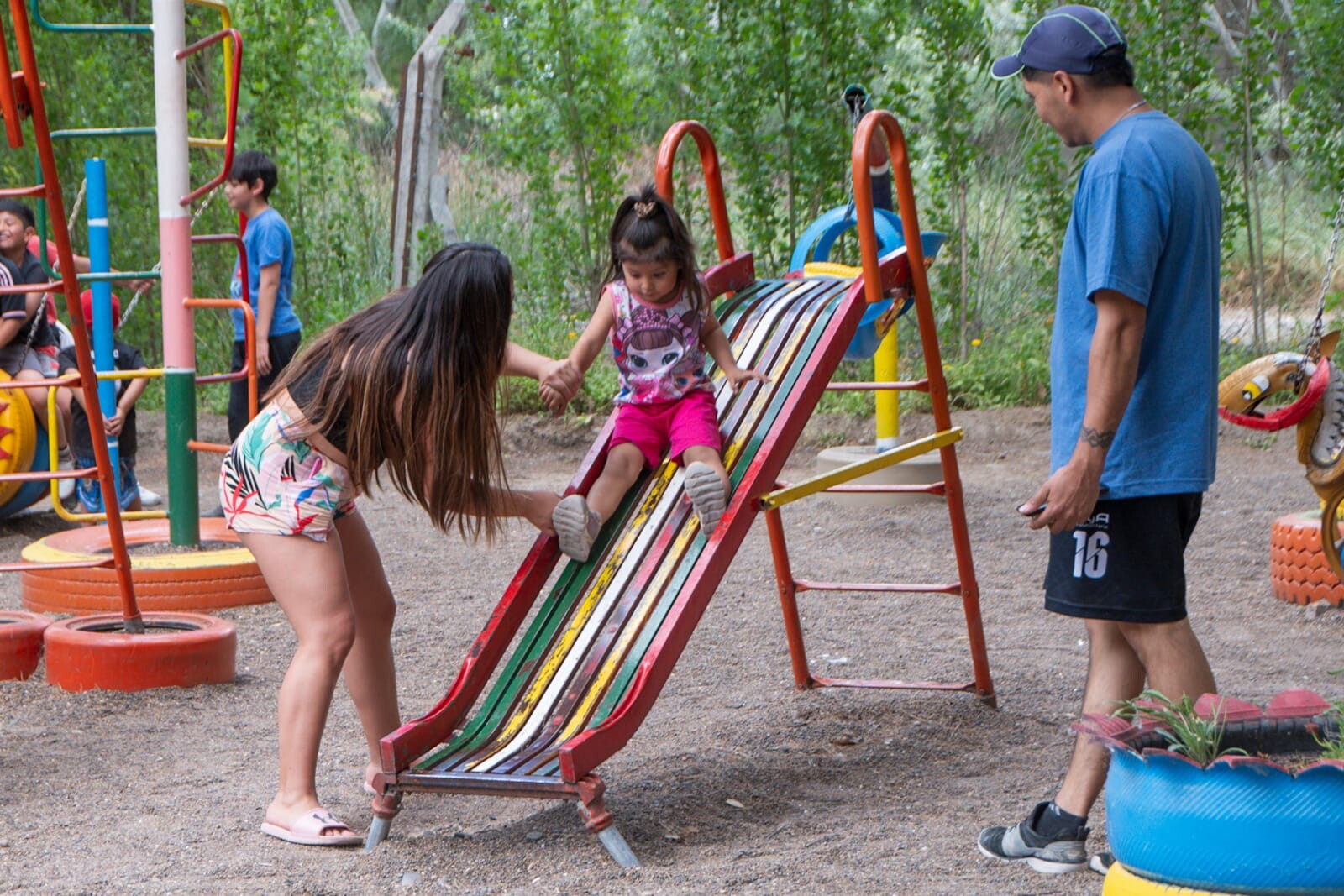 El Parque Recreativo Municipal continúa siendo uno de los atractivos más elegidos en Rawson