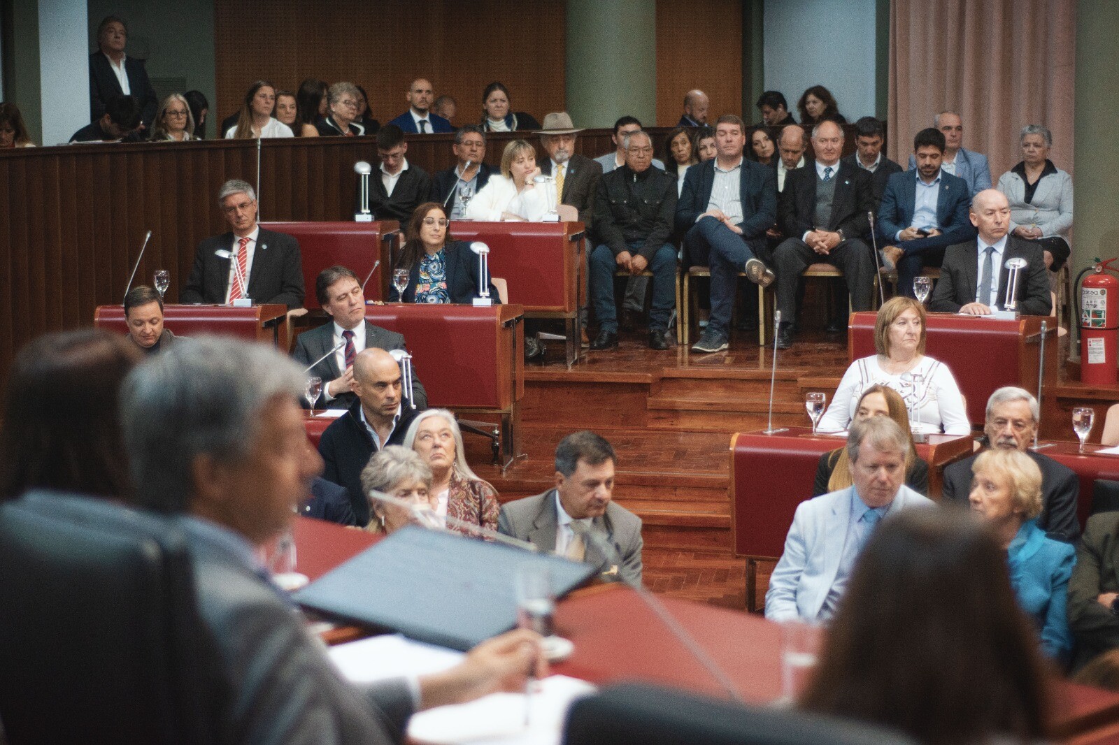 El intendente Biss acompañó el homenaje a los ex Convencionales Constituyentes