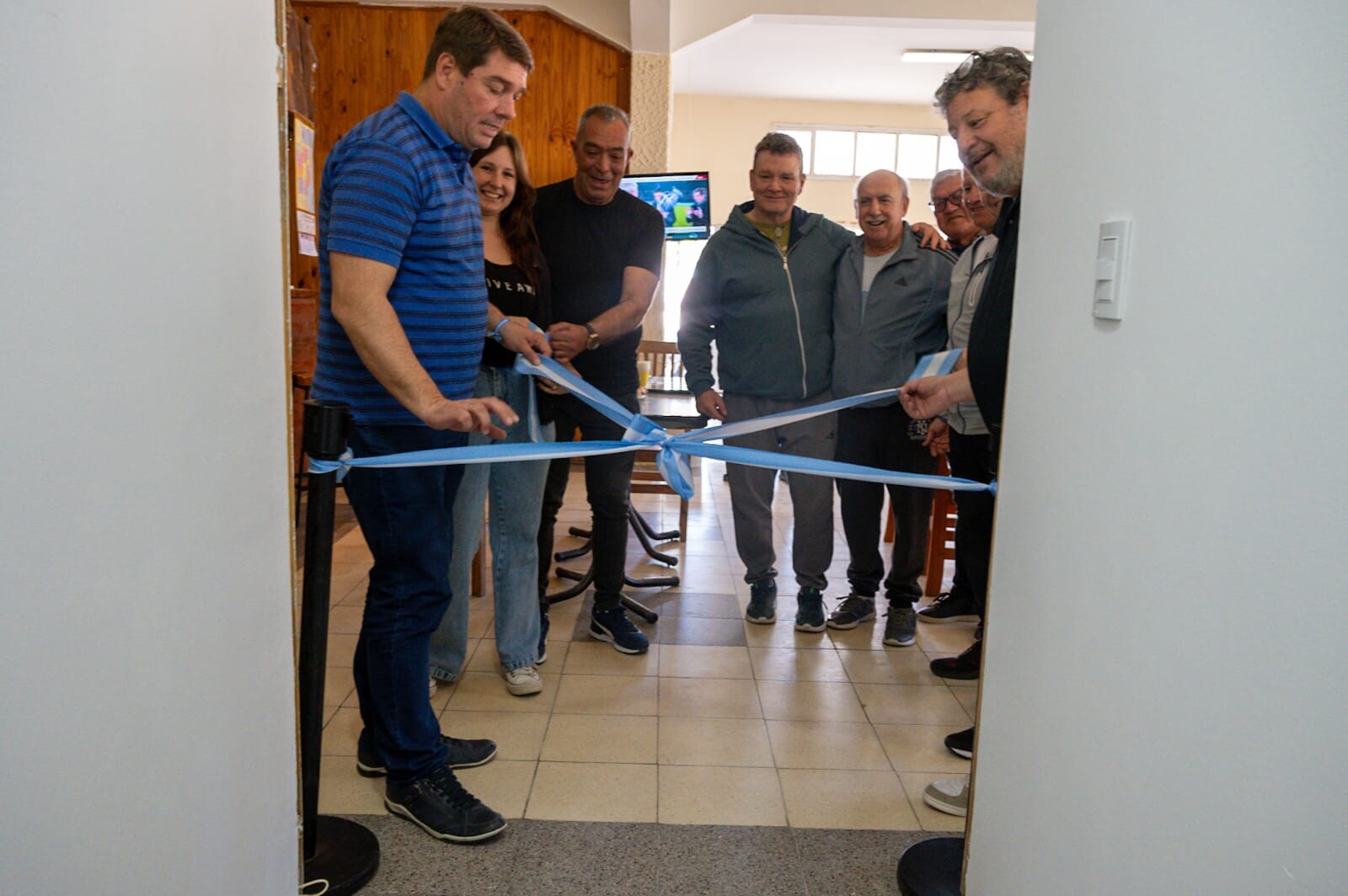 El intendente Biss acompañó la inauguración de la primera etapa de reacondicionamiento del histórico Club de Pelota Paleta