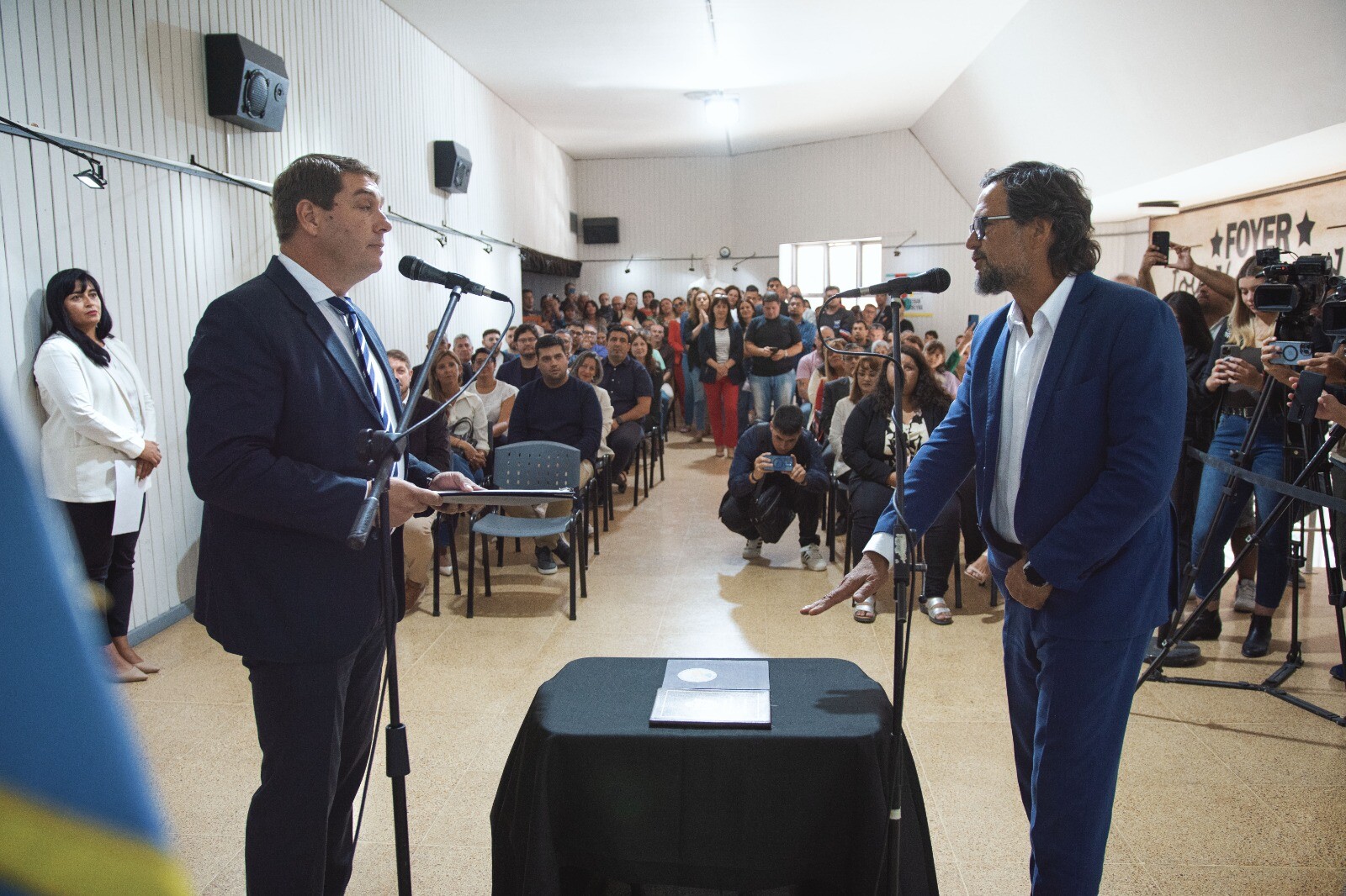 El intendente Biss presentó los cambios del Gabinete Municipal