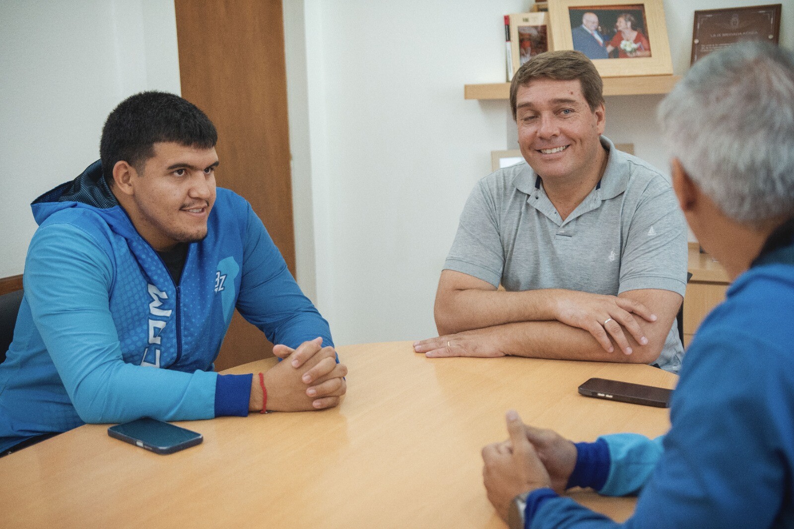 El intendente Biss recibió a boxeador local que fue convocado para integrar la Selección Argentina