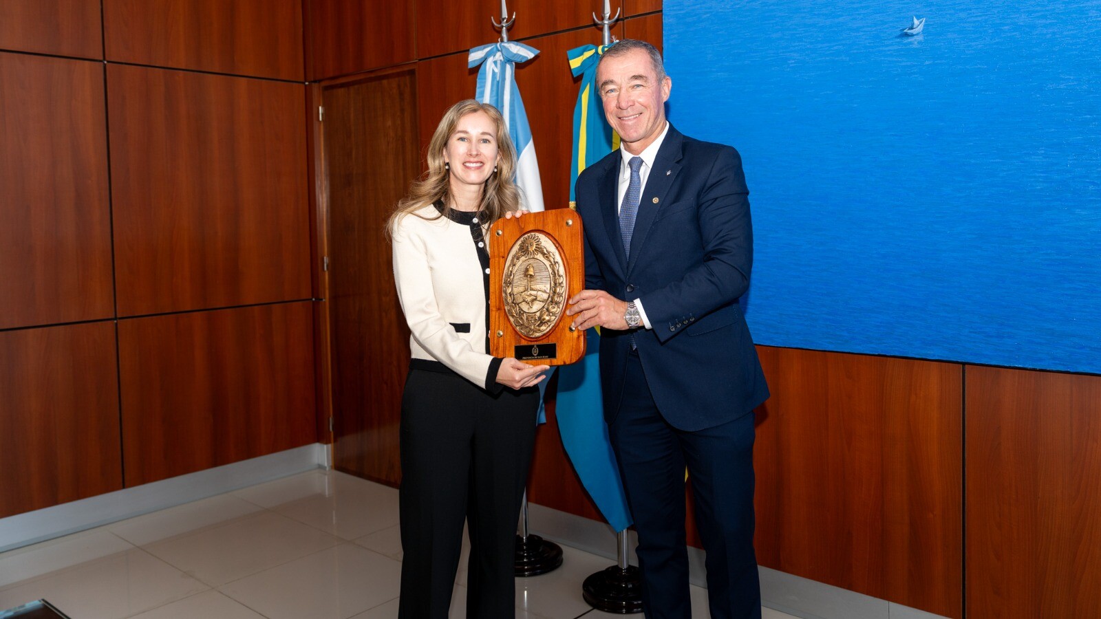 Autoridades provinciales recibieron a representantes de la Embajada de Suecia