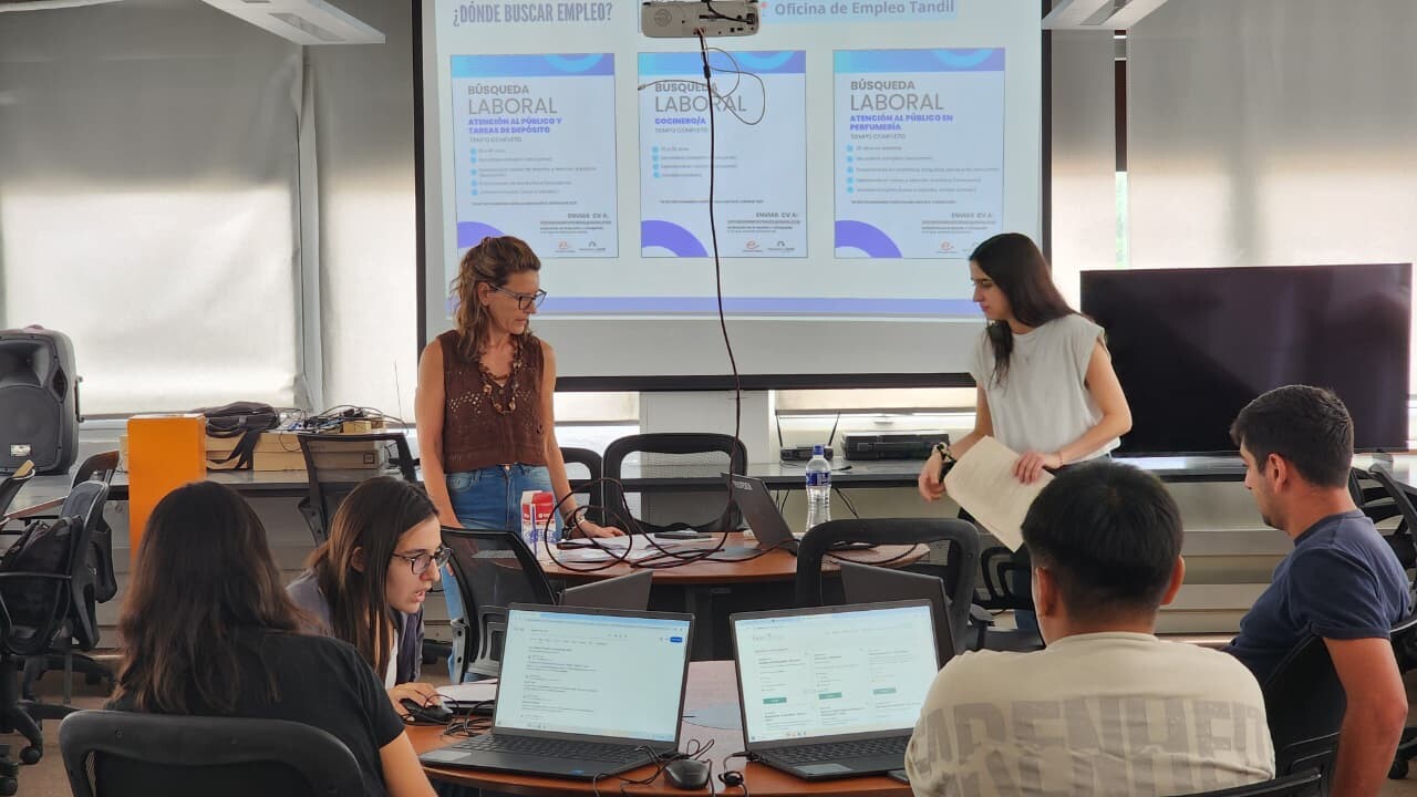 Se realizó una nueva capacitación del programa Primeros Pasos para el Empleo en la Escuela de Talentos