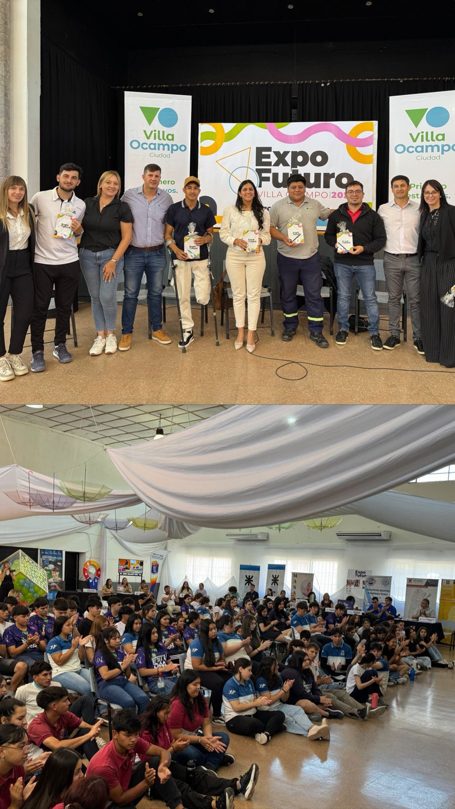 Expo futuro.png Se Realizò Con Exito La «Expo Futuro Villa Ocampo»