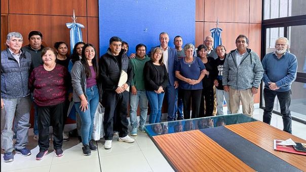 El vicegobernador de San Juan, Fabián Martín, encabezó una reunión con representantes de Mogna