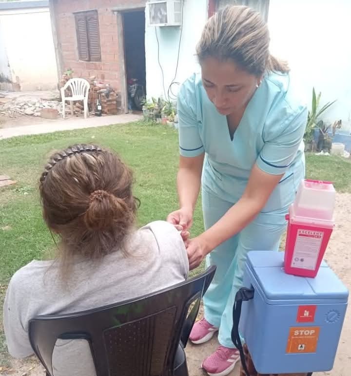 Los centros de salud de la municipalidad se sumaron a la campaña de vacunación antigripal