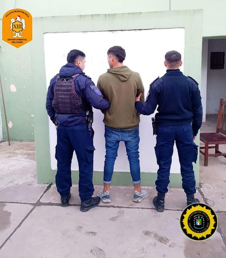 FB_IMG_1746919971296.jpg Intentaron robar en una vivienda de Feliciano y fueron detenidos: uno de los involucrados es menor de edad
