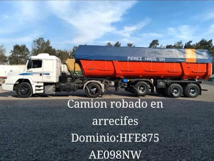 ARRECIFES: Se «llevaron» un camión cargado con fertilizantes. Robo millonario.