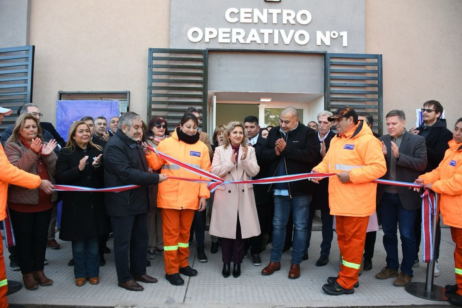 La intendente Fuentes destacó que la ampliación del edificio del centro operativo en el barrio Ejercito Argentino fortalecerá la prestación de los servicios