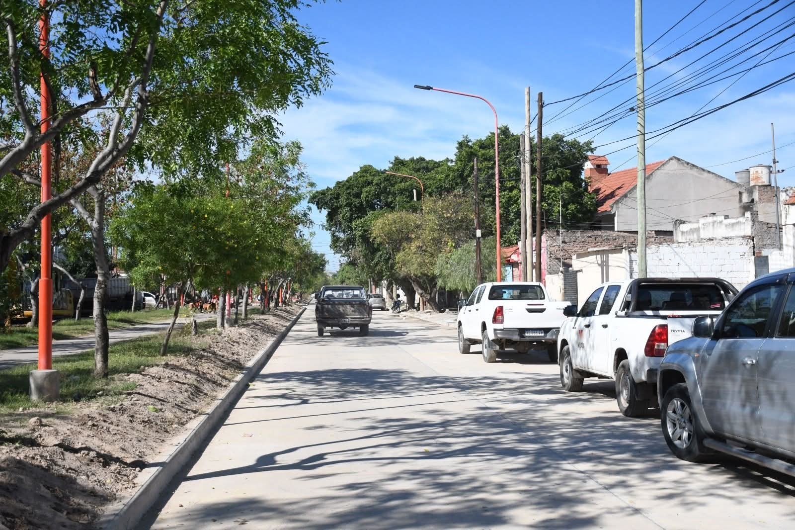 Este viernes se habilitará el cruce de calle Andes debido al avance de la obra de repavimentación de Av. Colón.