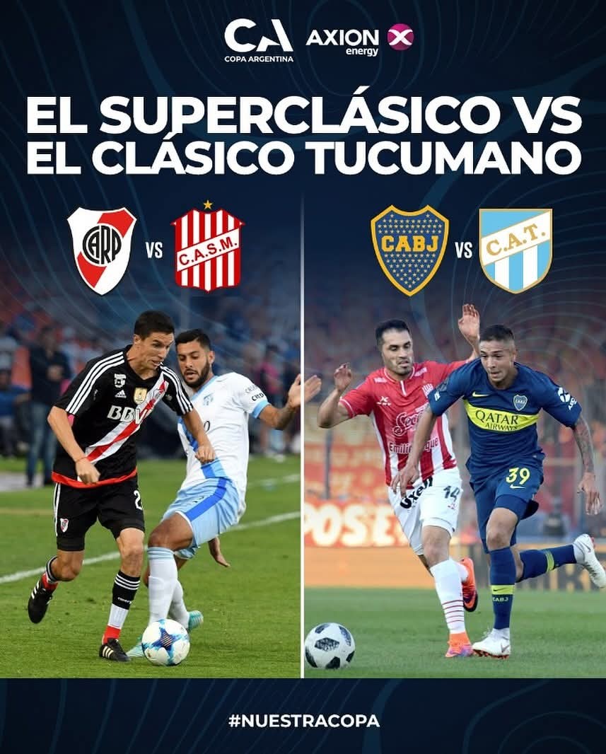 BOCA Y RIVER JUGARAN SUS PARTIDOS DE COPA ARGENTINA EN EL ESTADIO MADRE DE CIUDADES