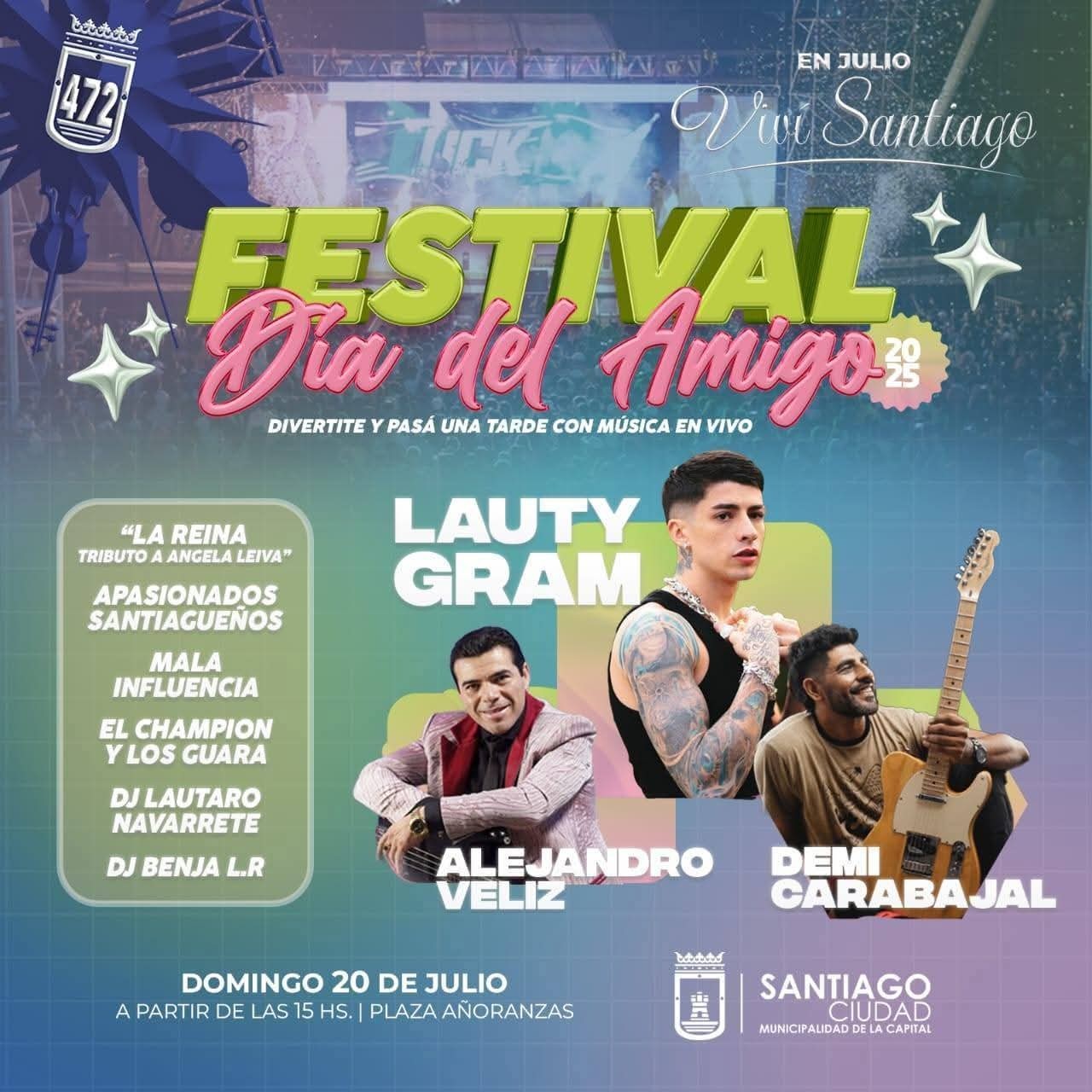 FB_IMG_1753025085676.jpg Un domingo con grandes atractivos para compartir en familia y con amigos.