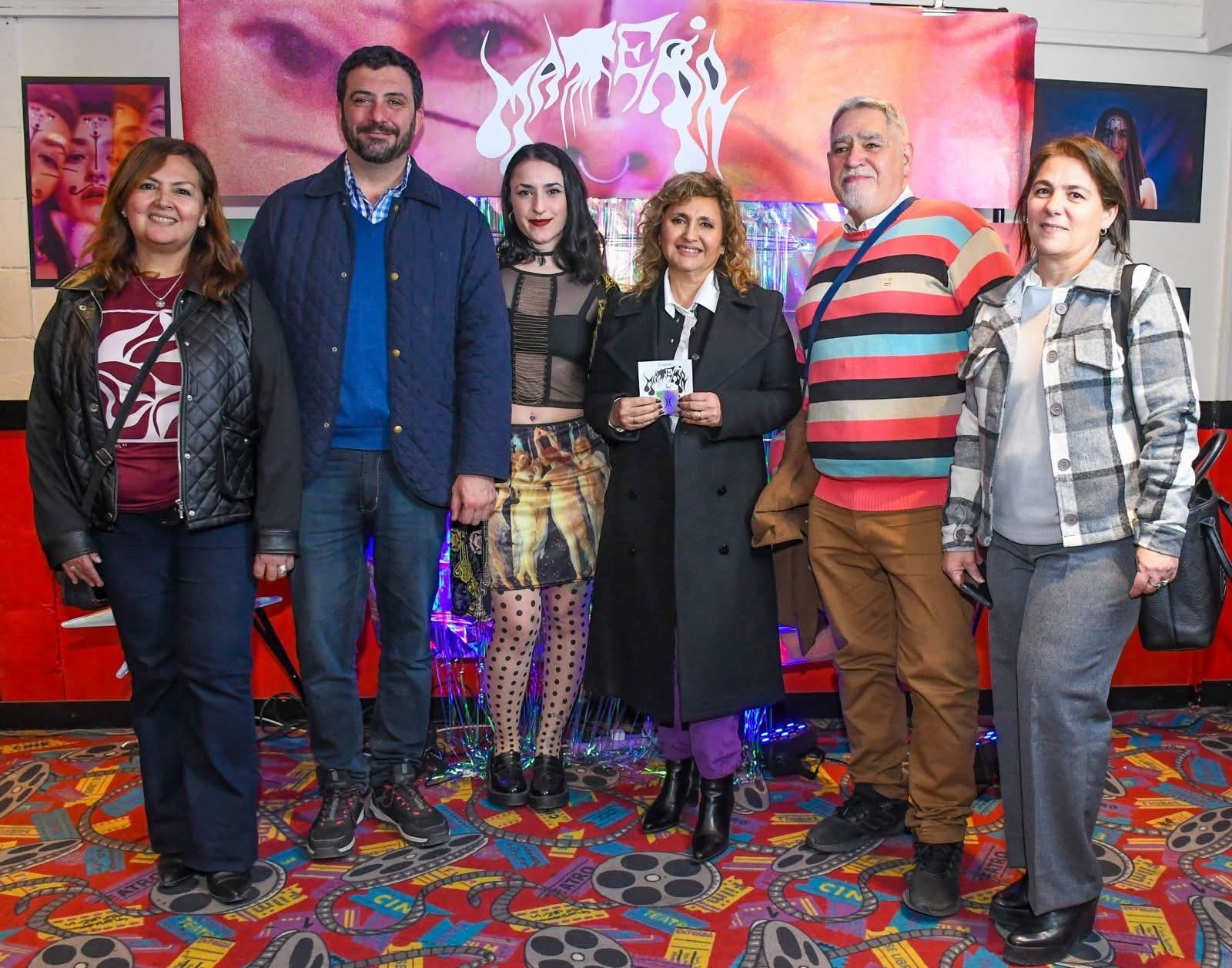 FB_IMG_1754449139384.jpg La intendente Fuentes participó de la presentación del audiovisual “Materia” creado por artistas santiagueñas