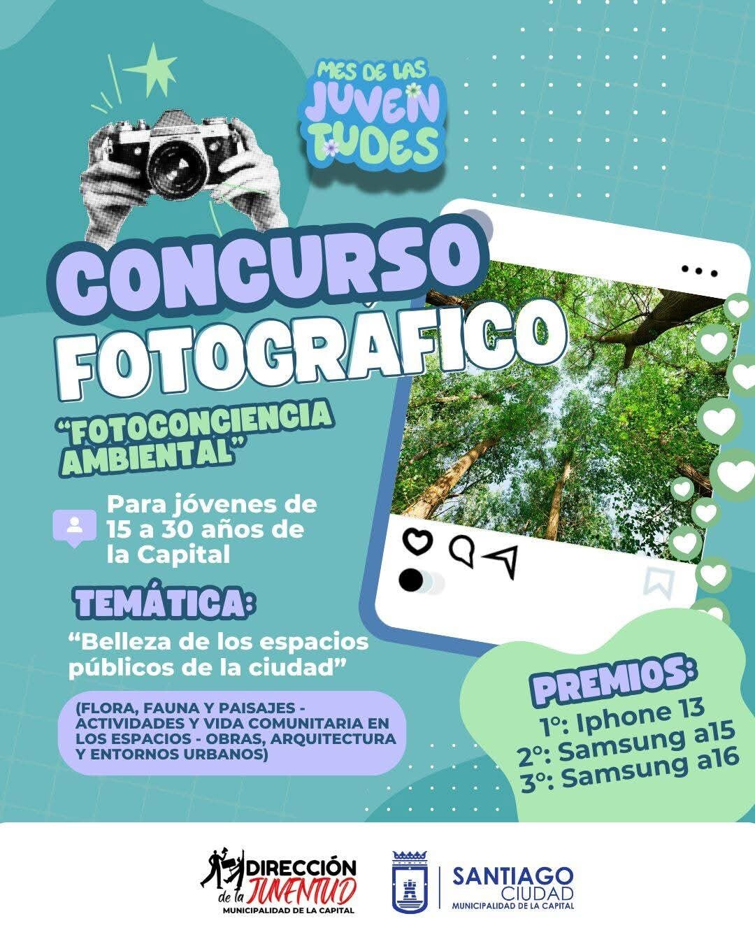Mostrá tu mirada de la ciudad y participá del Concurso Fotográfico “FotoConciencia Ambiental”