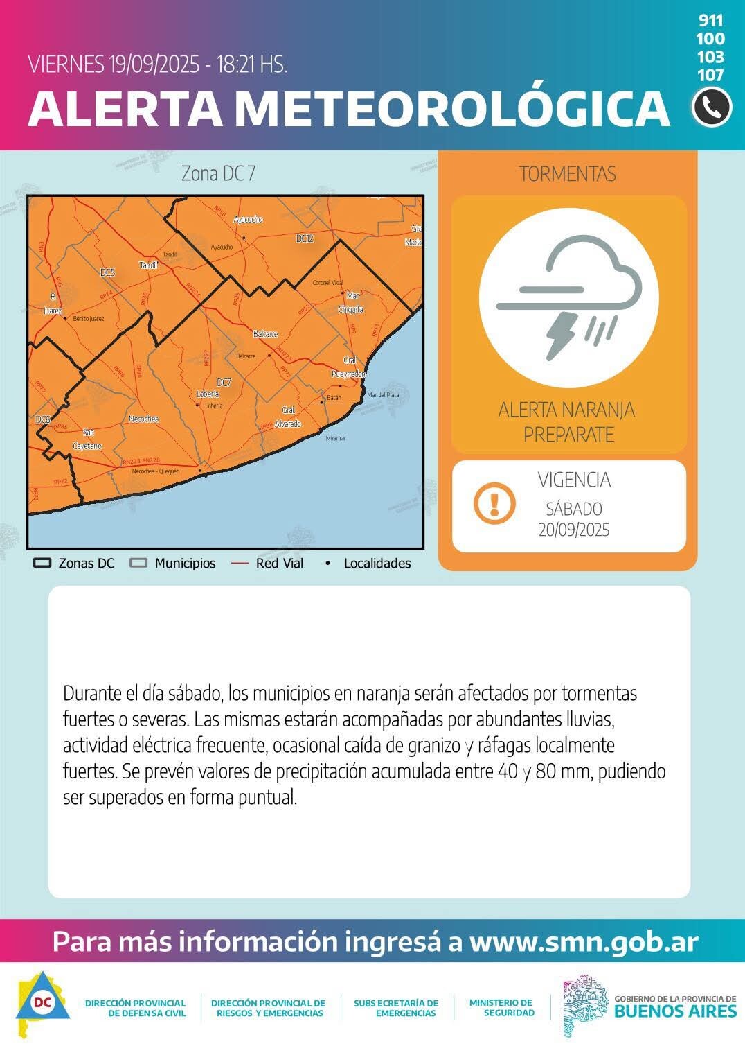 Alerta Naranja