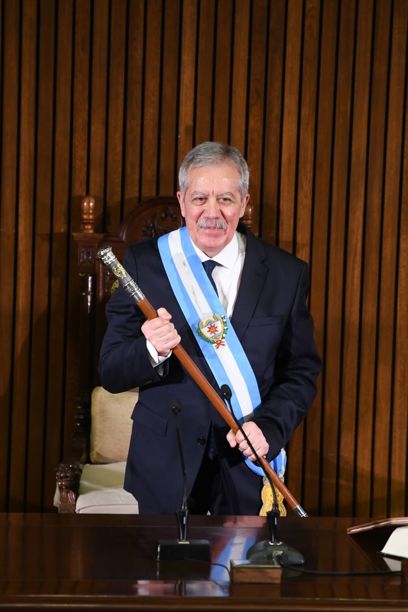 El gobernador Elías Suárez conformó su Gabinete para la nueva etapa de gestión provincial