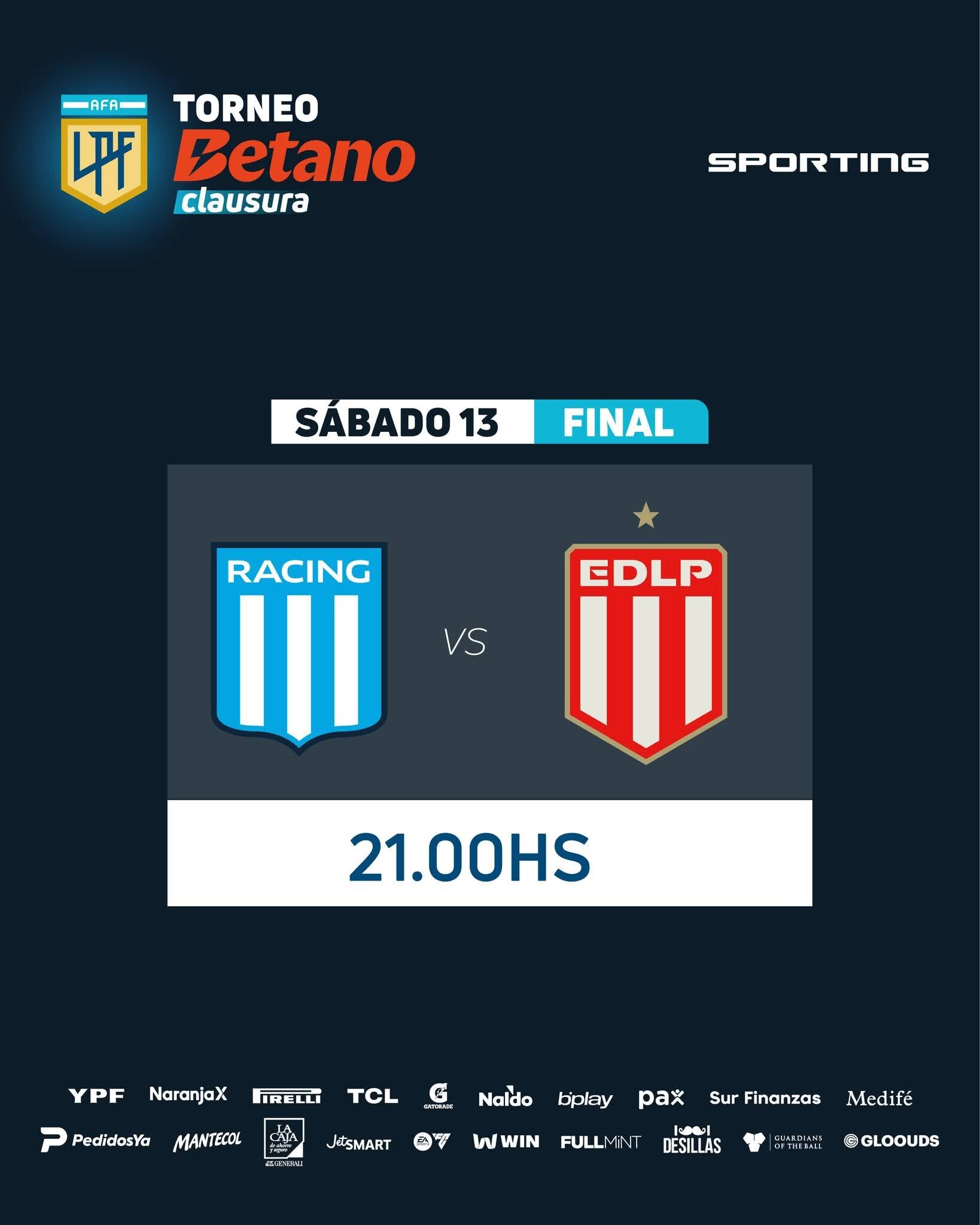 EL MADRE DE CIUDADES LISTO PARA OTRA GRAN FINAL: RACING – ESTUDIANTES