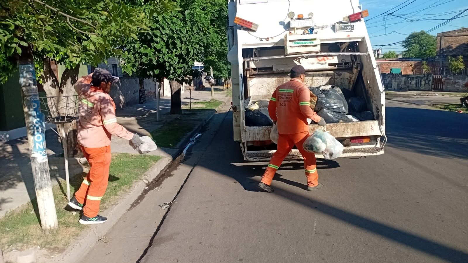 La Municipalidad realizará el servicio de recolección este miércoles 31 con cambio de horario del turno noche