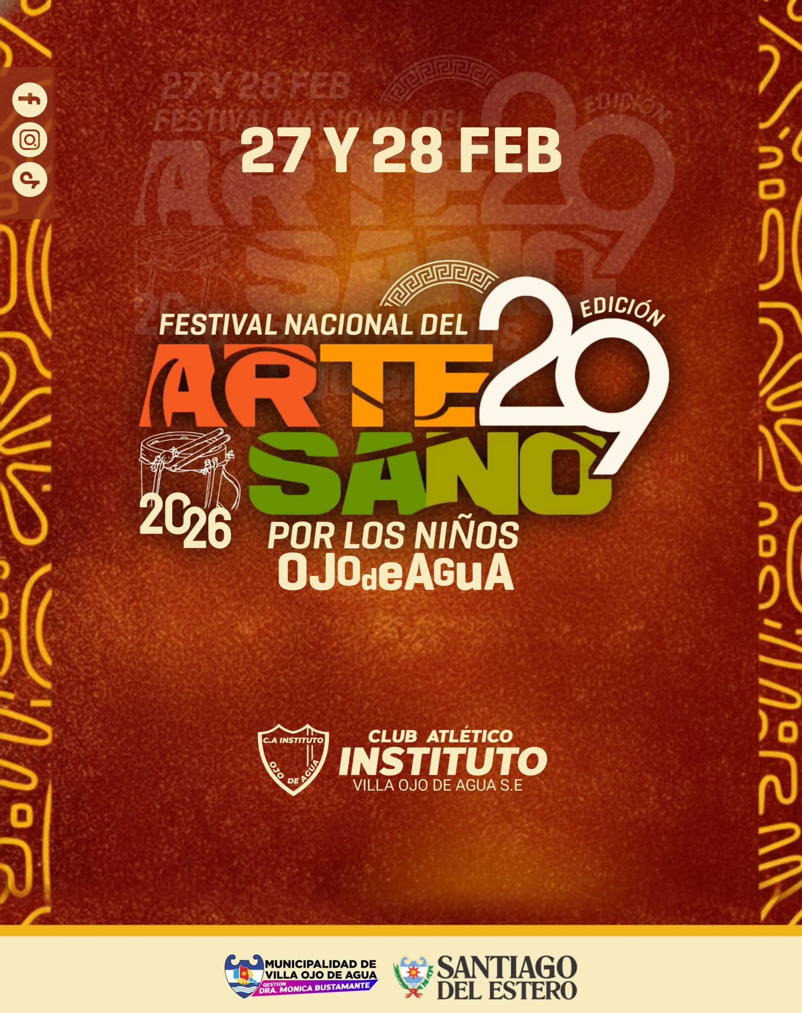 OJO DE AGUA SE PREPARA PARA EL 29° FESTIVAL NACIONAL DEL ARTESANO 