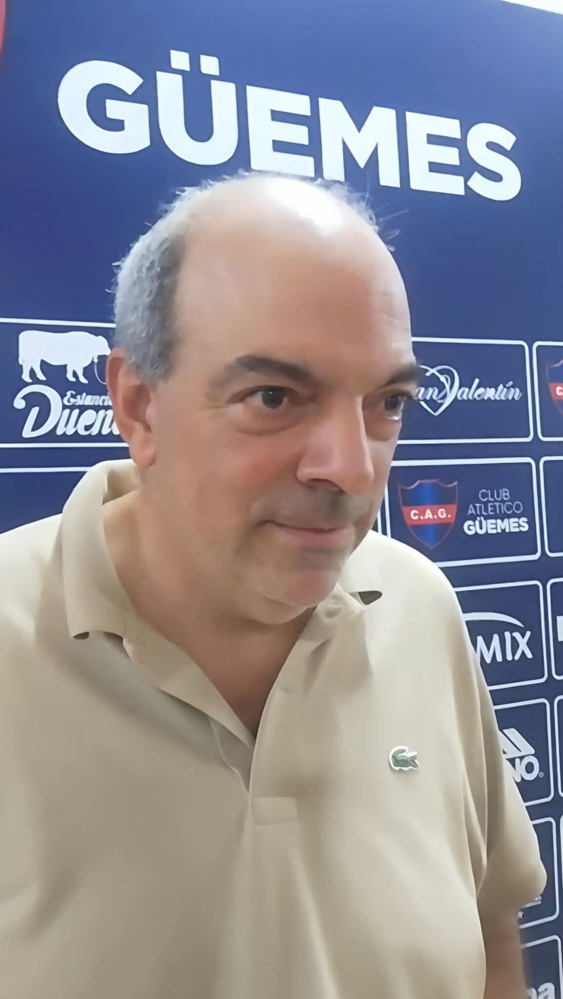 RODY MATTAR PRESIDENTE DE GUEMES: NOS ESTAMOS PREPARANDO PARA TENER UN BUEN TORNEO