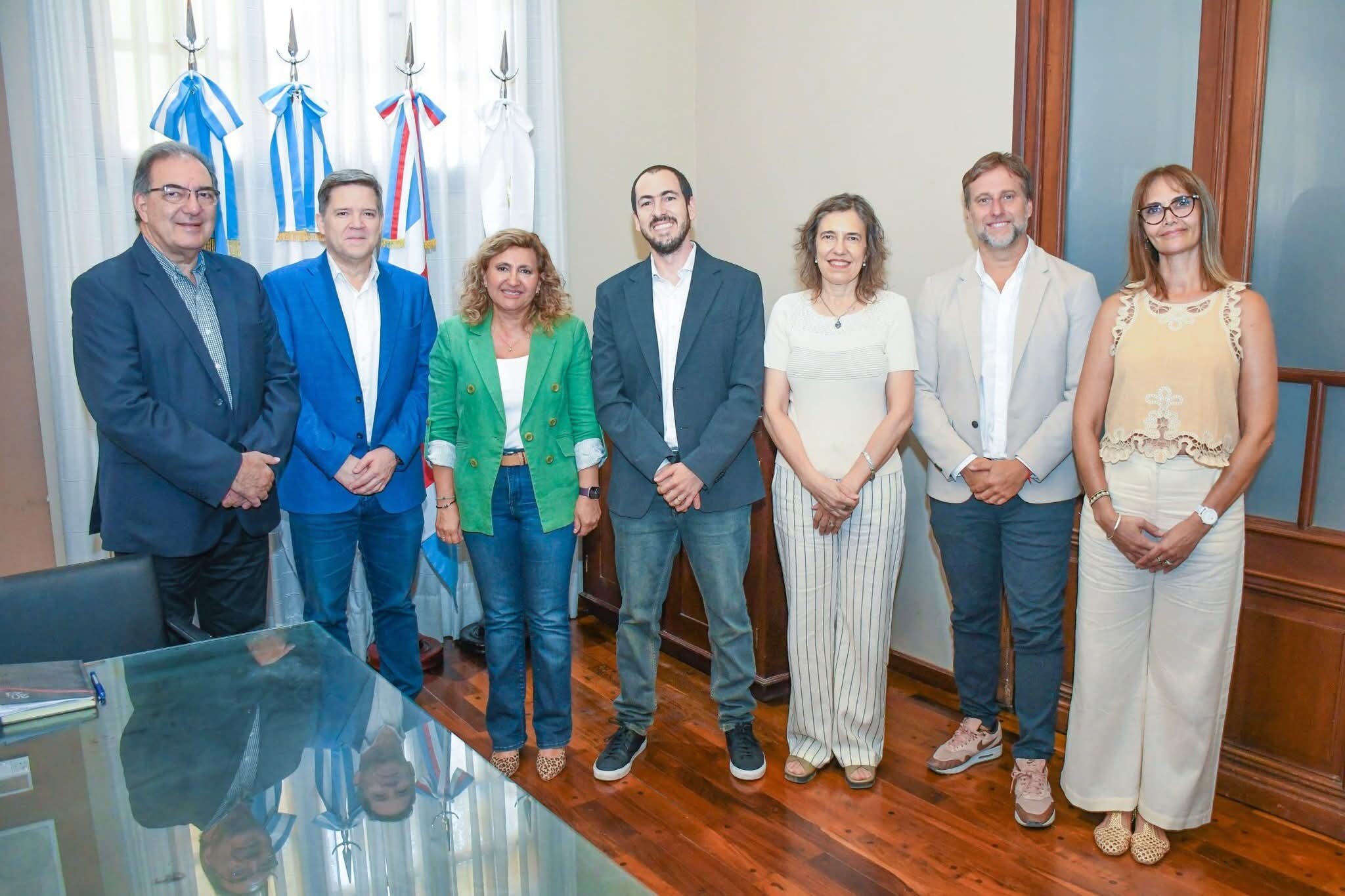 La intendente Fuentes mantuvo una reunión de trabajo con directivos del Circulo Odontológico