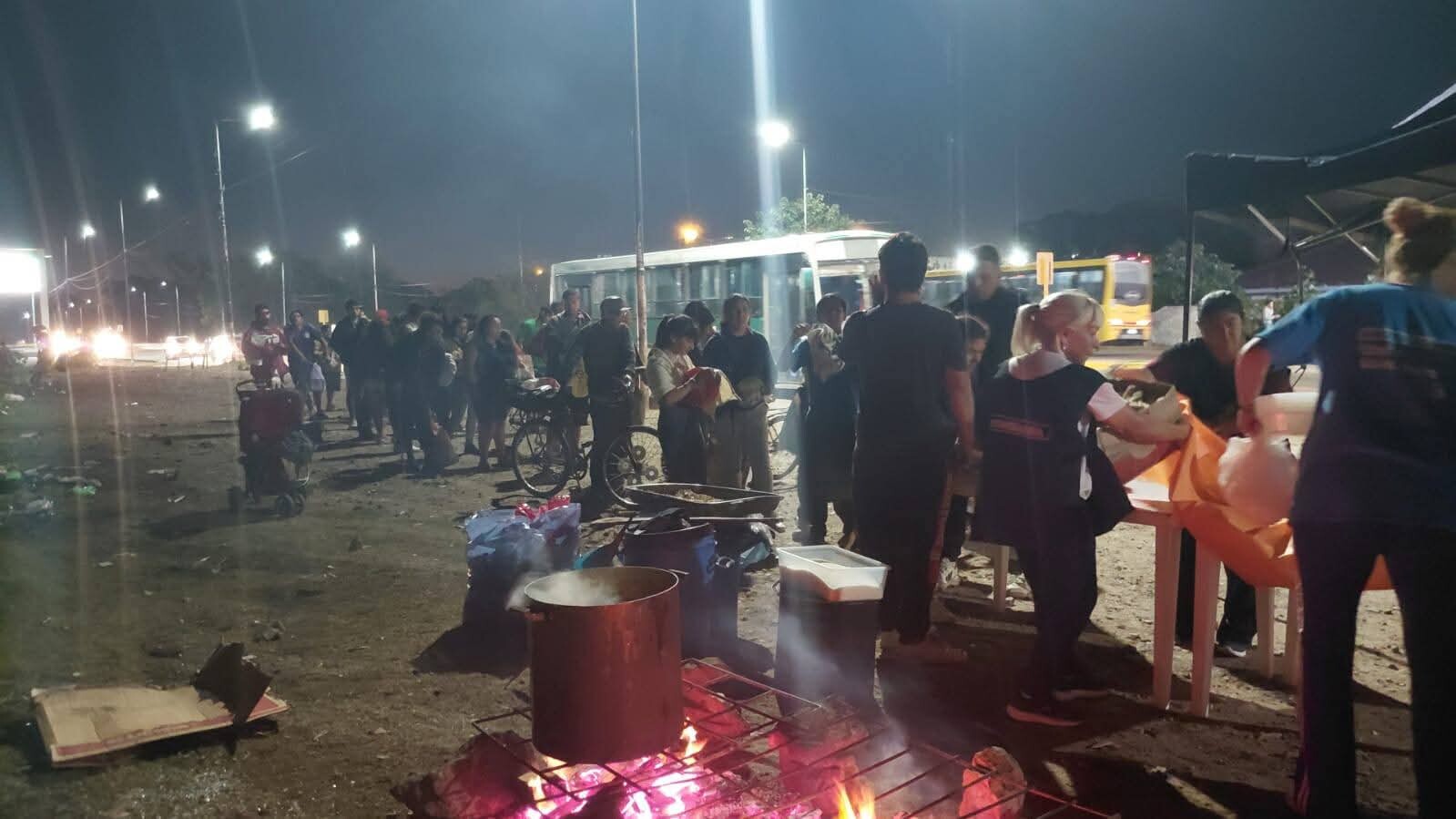 Crisis sin freno: crecen las colas por comida en José C. Paz