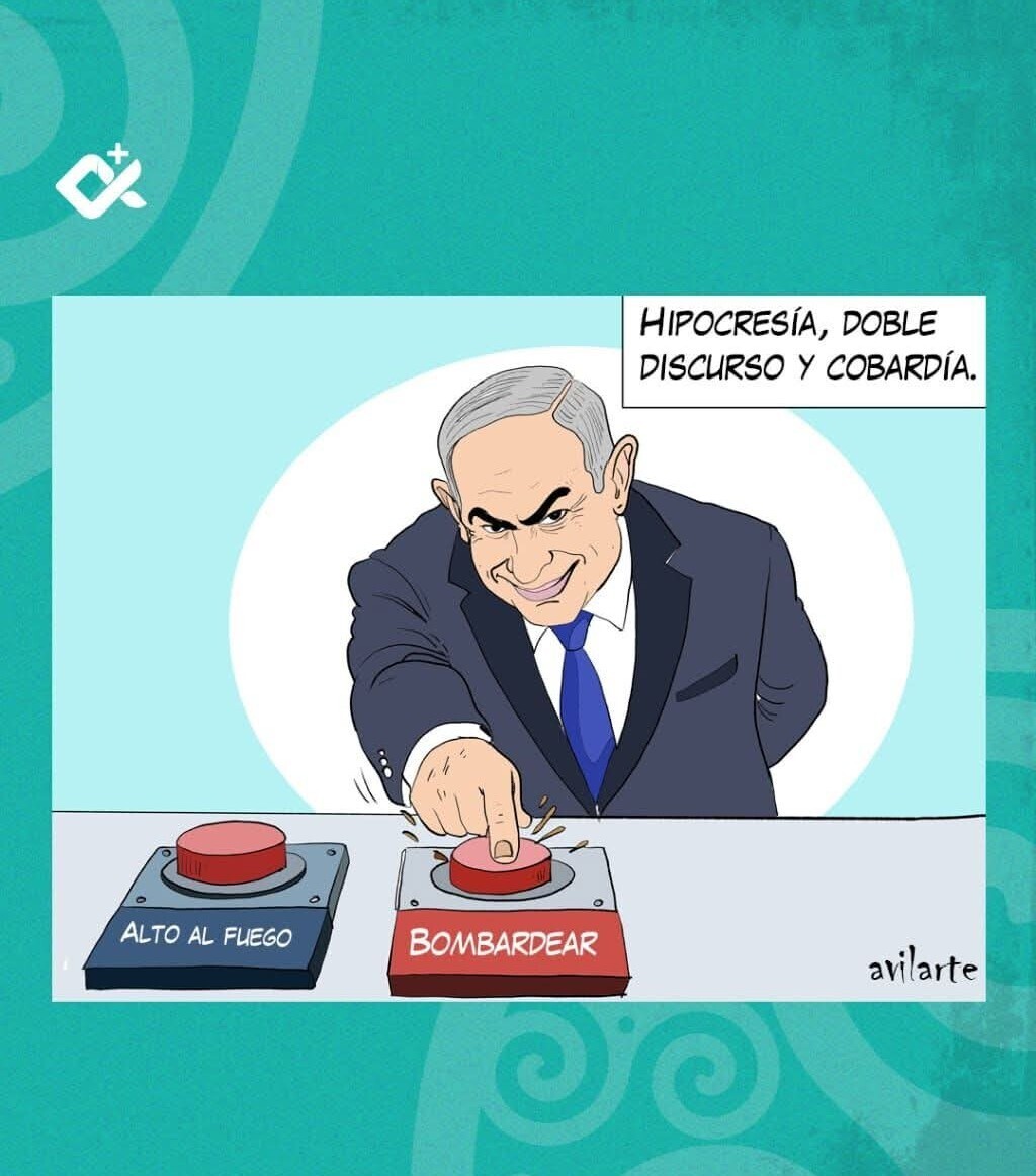 Cobardía en acción por Netanyahu Cobardía en acción por Netanyahu