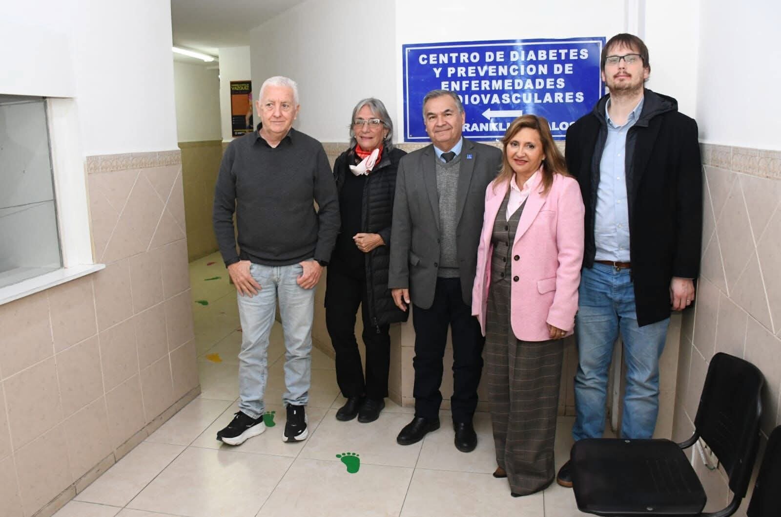 La intendente Fuentes recorrió un centro médico especializado en diabetes que atiende al personal municipal 