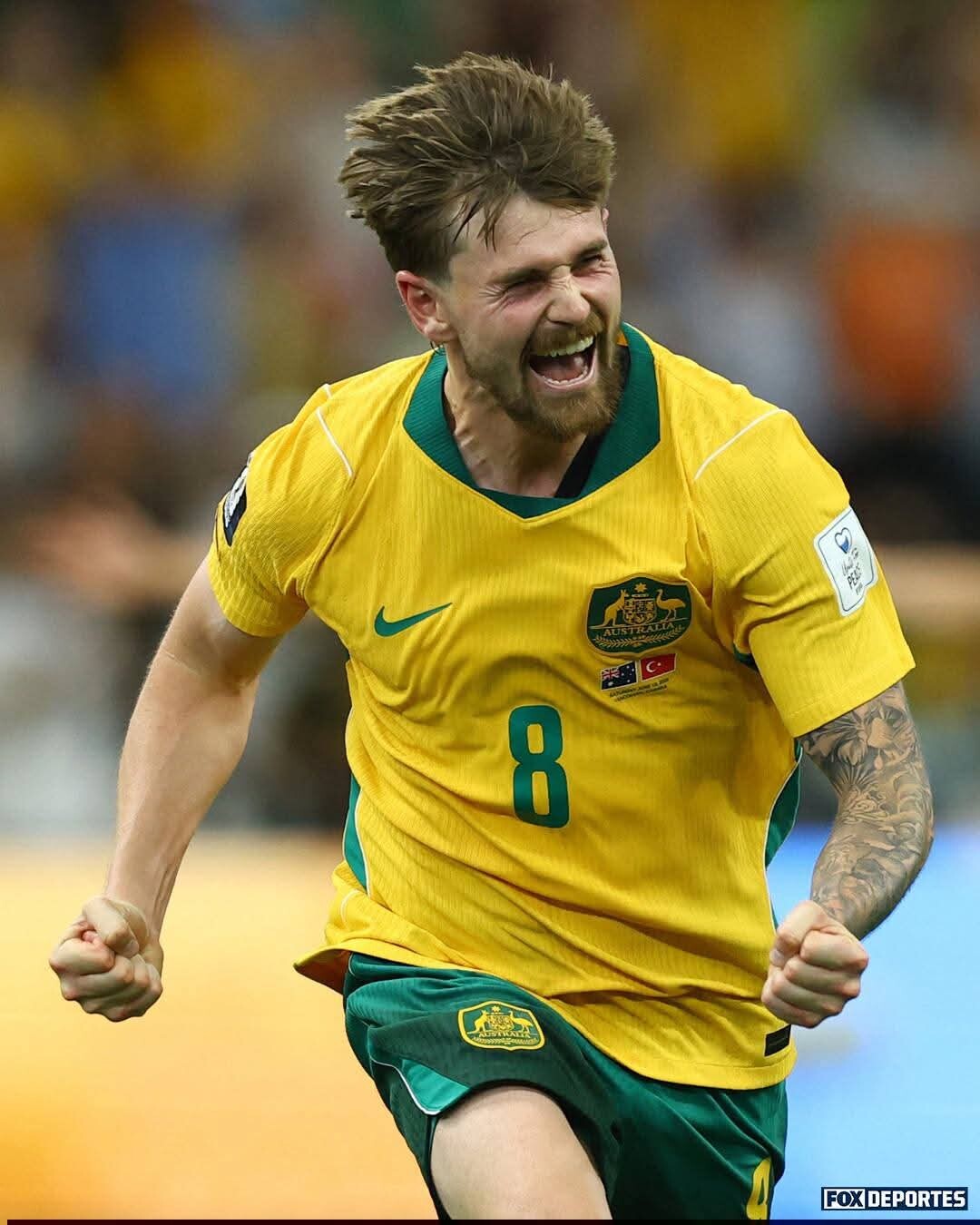 AUSTRALIA DIO EL GOLPE Y VENCIO A TURQUÍA 2 A 0
