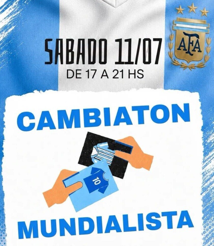 La Municipalidad de la Capital llevará adelante una nueva jornada de la “Cambiatón Mundialista”.