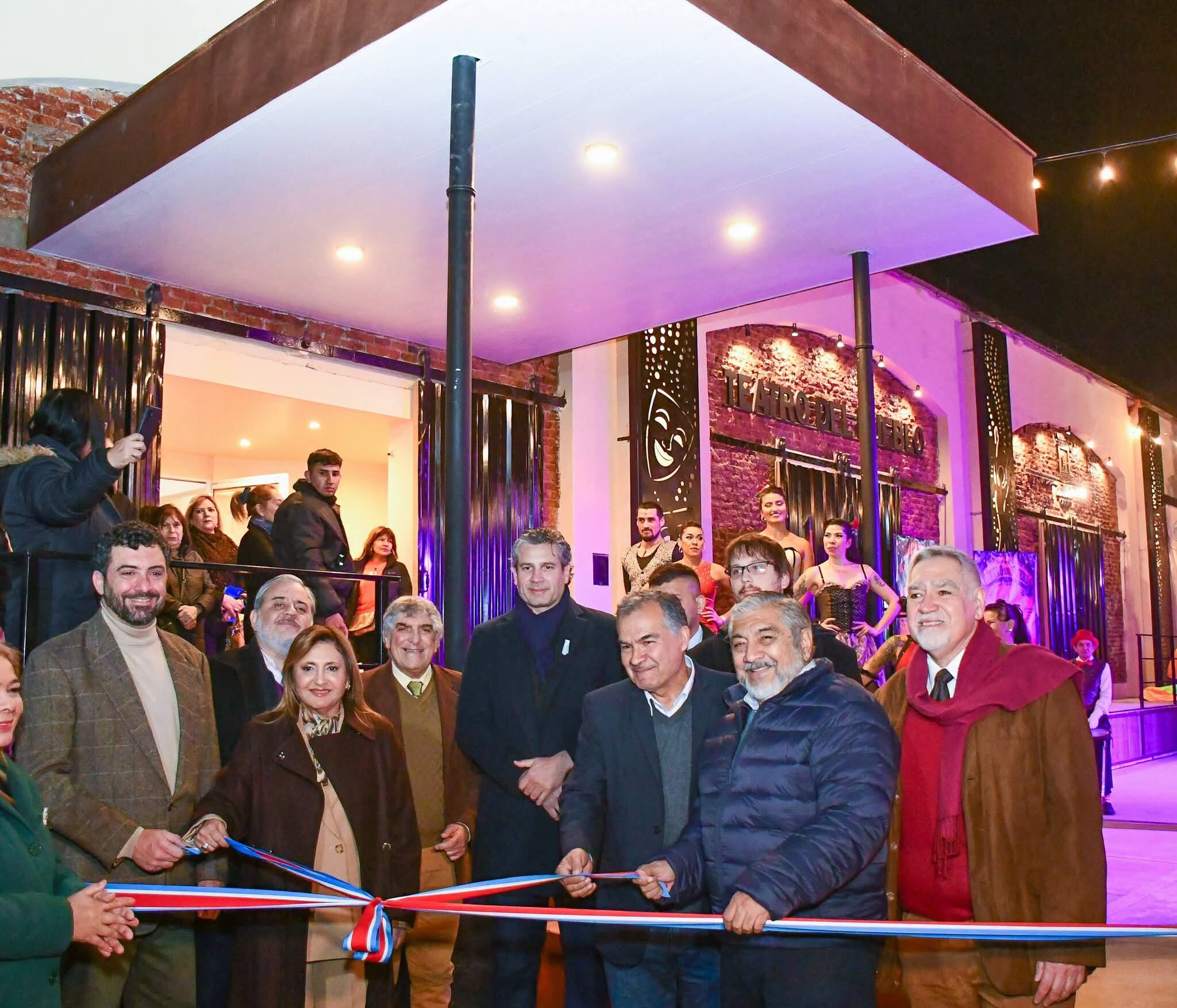 La intendente Fuentes encabezó la inauguración y puesta en valor del Teatro del Pueblo