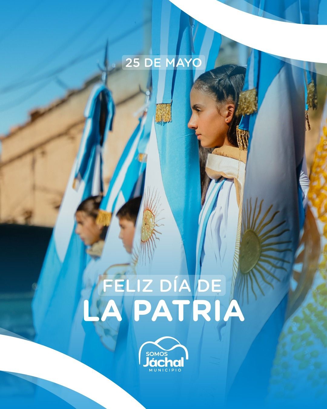 JÁCHAL: «celebra el Día de la Patria»