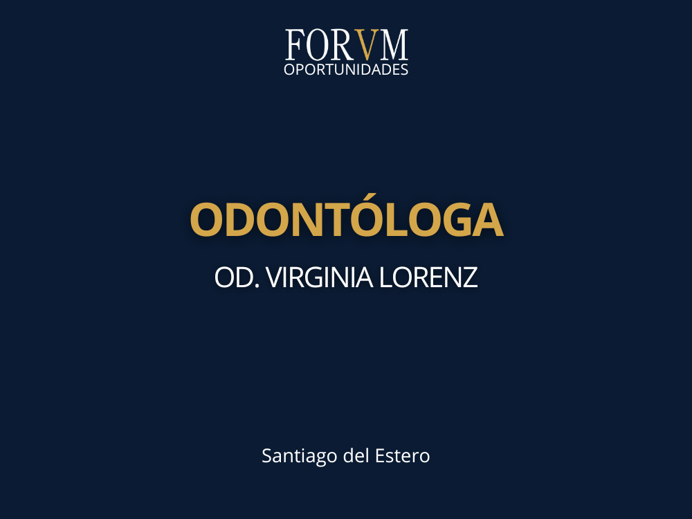 ODONTÓLOGA – VIRGINIA LORENZ