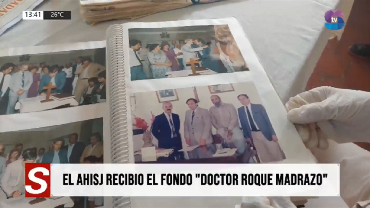 FONDO DOCTOR ROQUE MADRAZO.png El legado del Dr. Roque Madrazo ya forma parte del acervo histórico de Metán