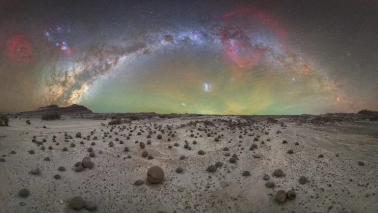 San Juan se luce a nivel mundial con una foto galardonada del cielo de Ischigualasto