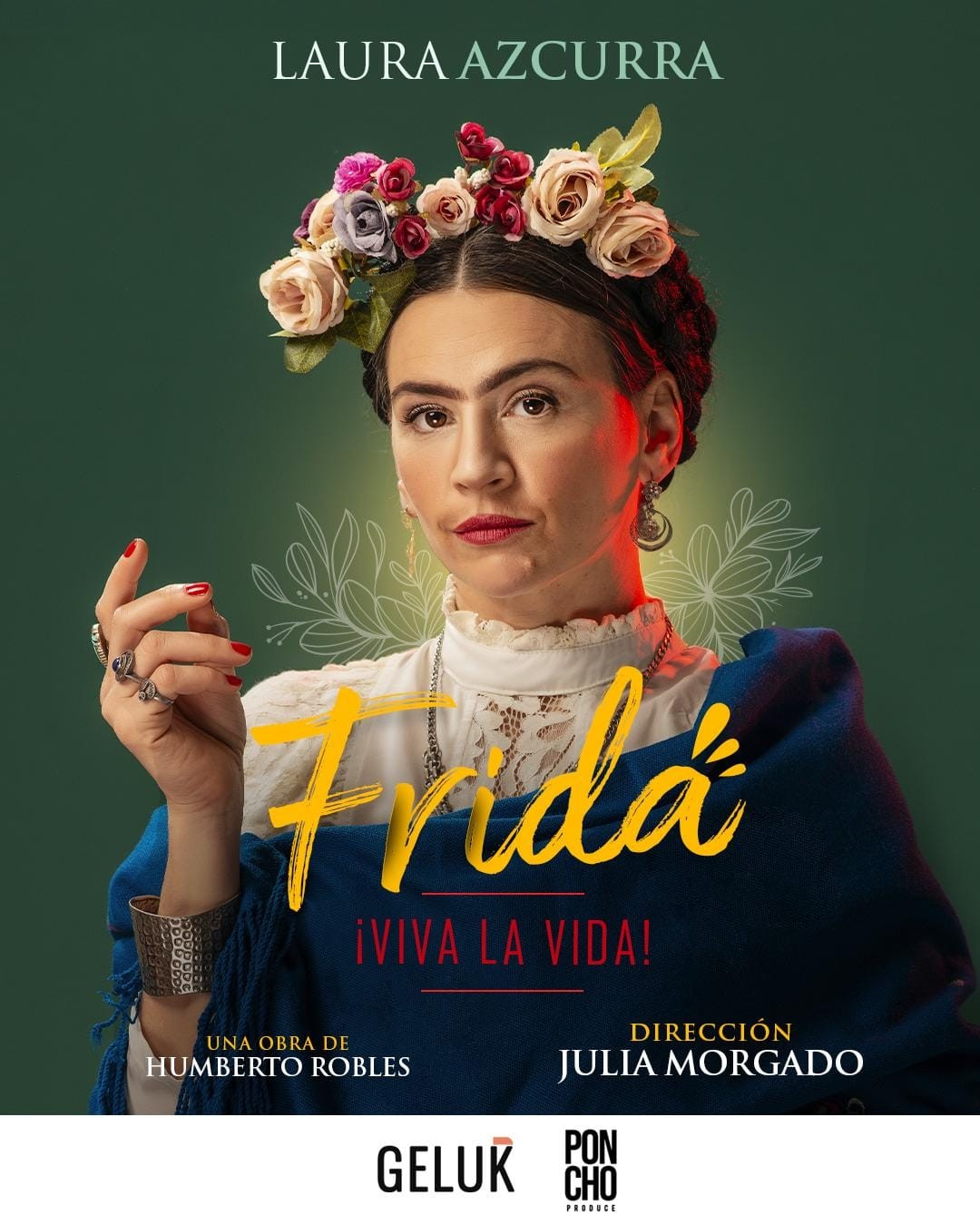 Laura Azcurra comienza su gira por el país con el unipersonal internacional ‘Frida Viva la Vida’