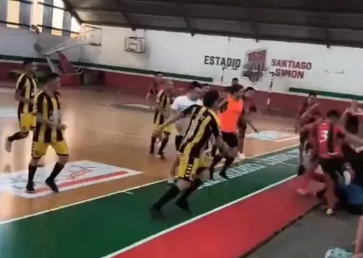 FUTSAL.webp CORRIENTES Golpes e insultos en el Club 1536: partido suspendido