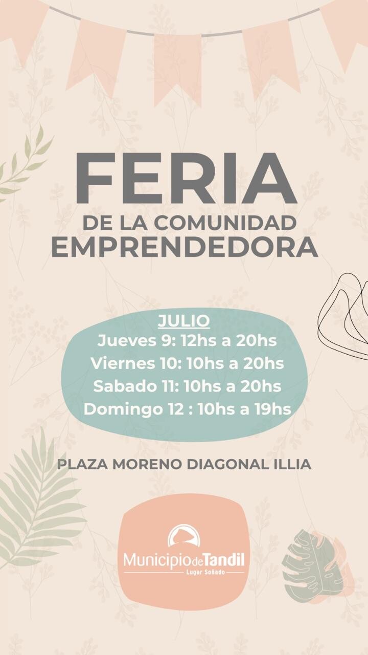 La Feria de la Comunidad Emprendedora vuelve a compartir alrededor de 200 propuestas locales este fin de semana largo