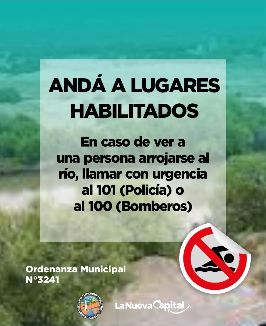 Flyer Campaña prevención - El Río no es un lugar seguro para bañarse (3).jpeg Flyer Campaña prevención - El Río no es un lugar seguro para bañarse (3).jpeg