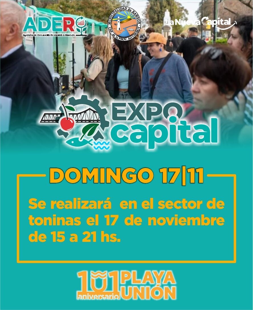 La Capital realizará la 2° Expo Capital de Productores de la Comarca VIRCH-Valdés