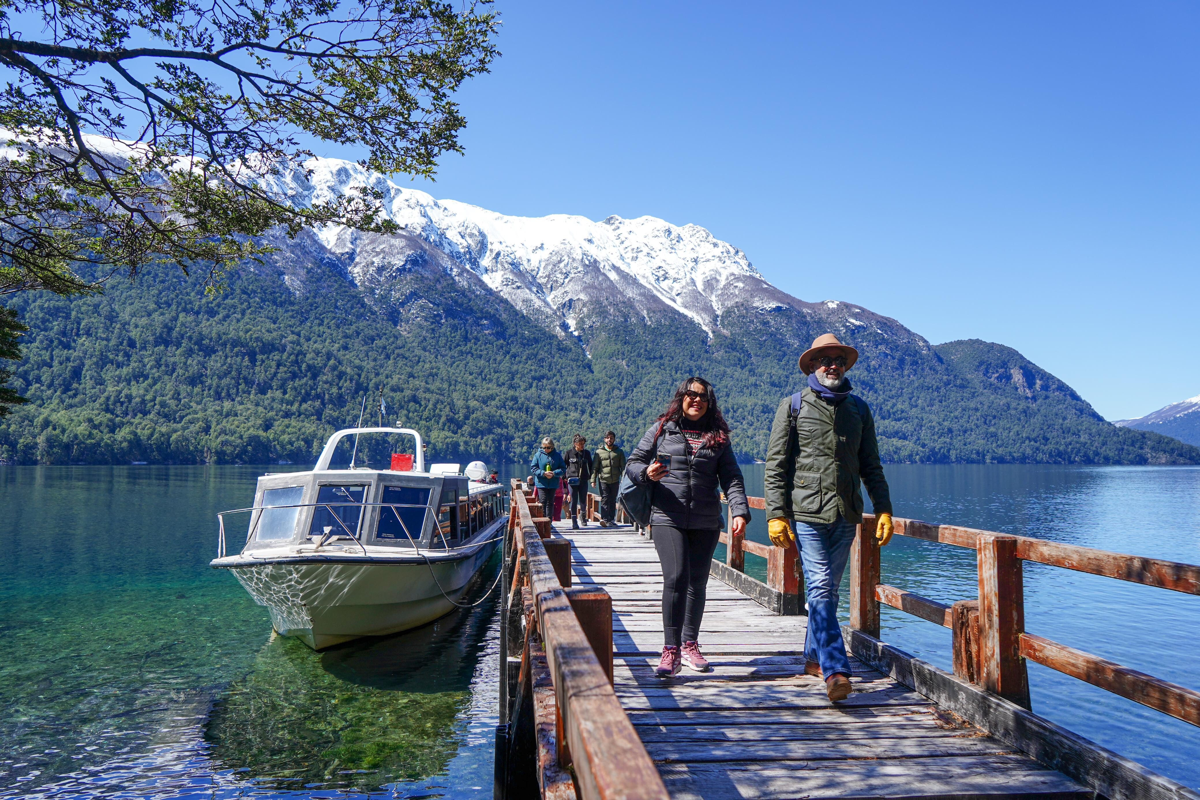 Operadores turísticos de Brasil recorrieron atractivos de Chubut