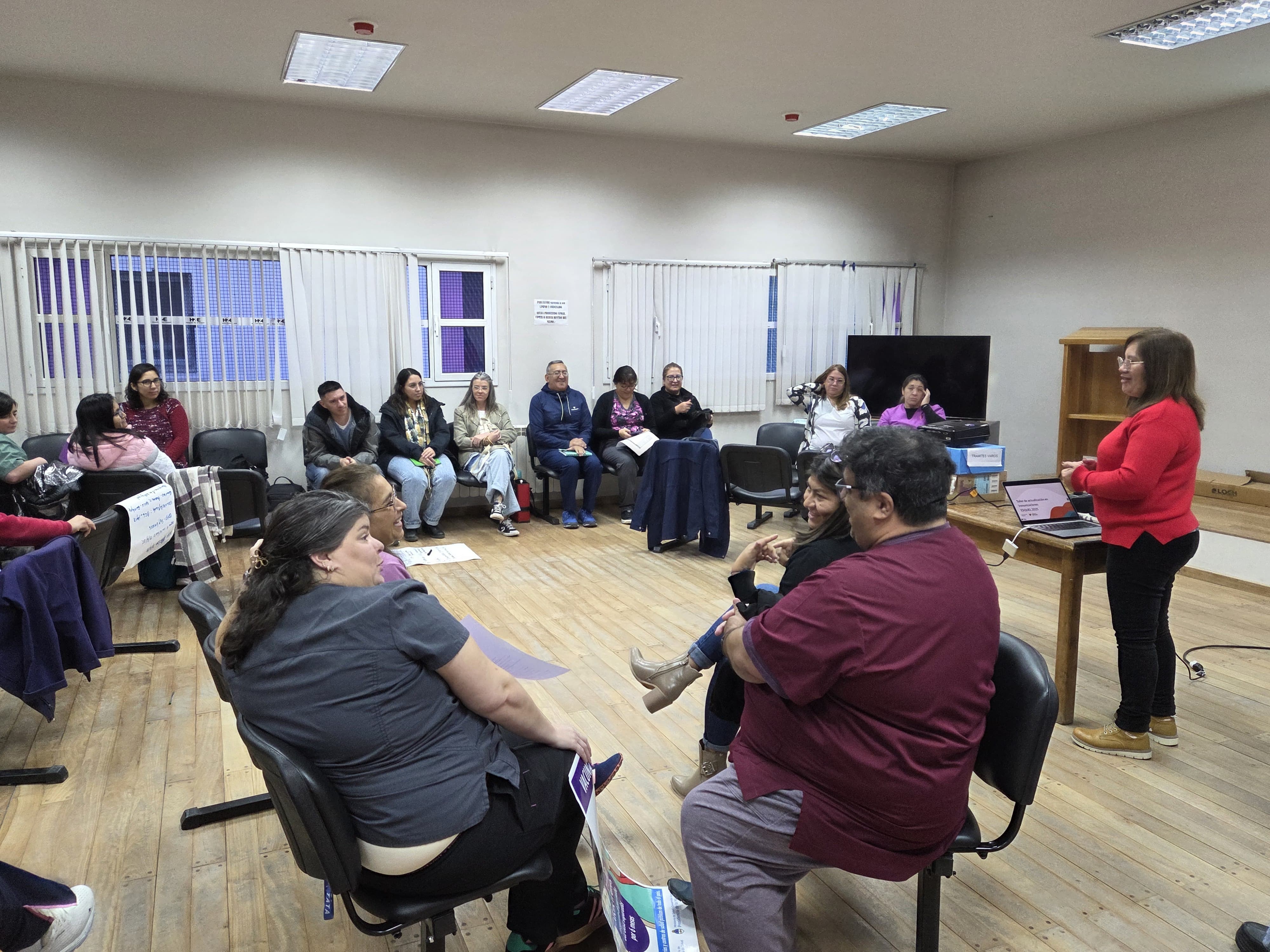 Provincia realizó un taller de actualización en inmunizaciones en Esquel