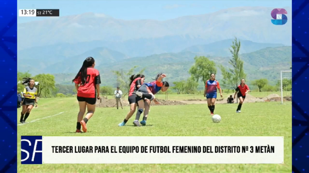 Metán en el podio provincial: tercer lugar para las uniformadas del Distrito N°3